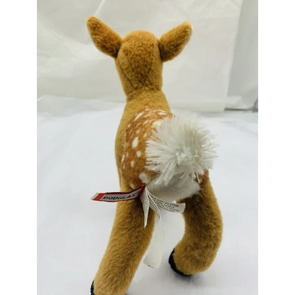 Douglas Cuddle Toys Glory Deer Fawn Stuffed Animal White Tail 7” Toy